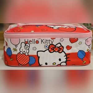 Hello Kitty Insulated Lunch Bag  - Pink, Red, and White